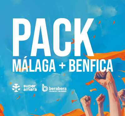 Pack Málaga+Benfica